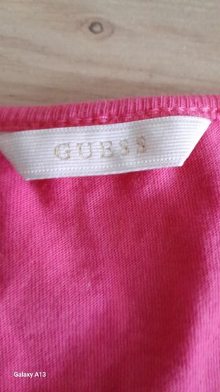 T-shirt Guess bambina rosa