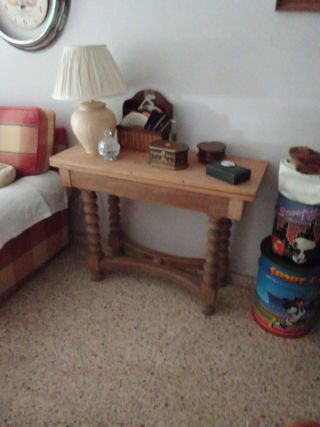 Mesa de madera plegable