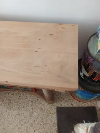 Mesa de madera plegable