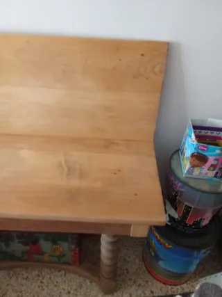 Mesa de madera plegable