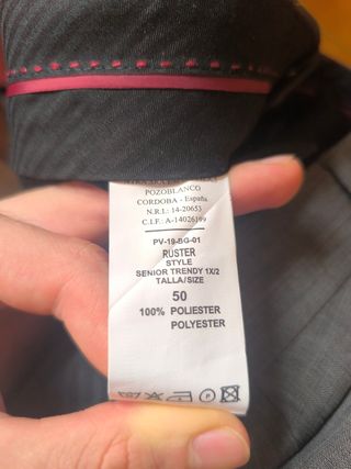 Pantalones de traje grises Lucan