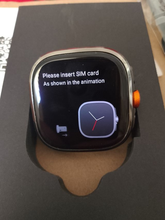 Smartwatch Android Negro