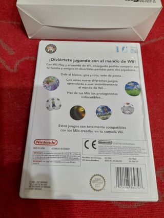 Juegos wii: 🇪🇦Wii Play+Wii Sports🇪🇦+2 Raquetas
