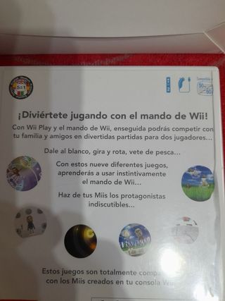 Juegos wii: 🇪🇦Wii Play+Wii Sports🇪🇦+2 Raquetas
