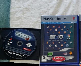 Pro Evolution Soccer 4 + Esto es Futbol 2005 PS2