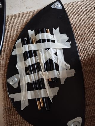 Conjunto mesas Lövbacken Ikea madera