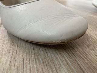 Zapatos planos Zara ceremonia beige talla 37
