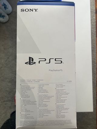 Consola PlayStation 5 con juegos