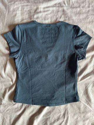 Camiseta Adidas vintage azul manga corta 
