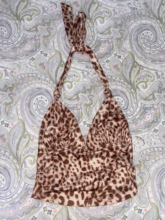 Top Leopardo talla XS