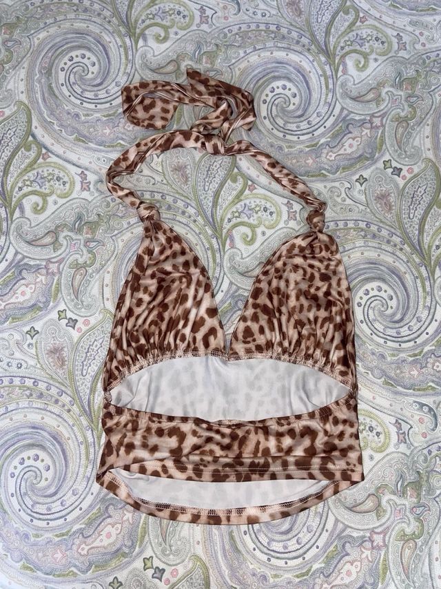 Top Leopardo talla XS