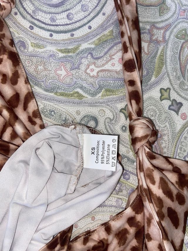 Top Leopardo talla XS