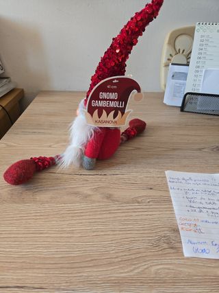 Gnomo Gambemolli Kasanova 41 cm nuovo