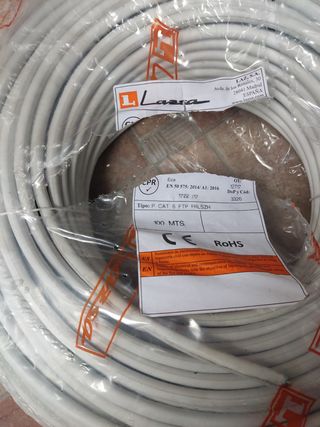 Cable Cat 6 FTP 100m Lazsa