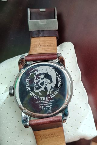 Reloj Diesel Marrón y Plateado