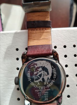 Reloj Diesel Marrón y Plateado