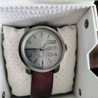 Reloj Diesel Marrón y Plateado