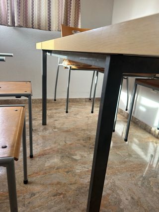 mesa con 6 sillas precio negociable