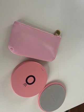 2 neceseres Pandora rosas nuevos uno es joyero