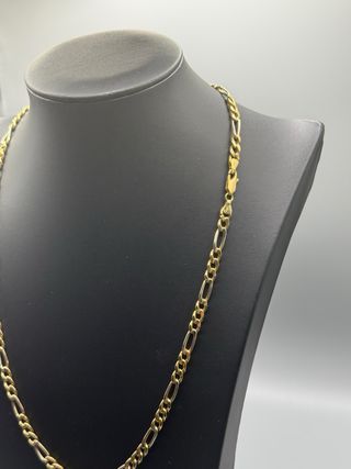 Ref22 Cadena 3en1 de oro de 18k