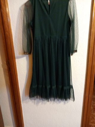 VESTIDO TALLA 38 DE VESTIR DEL C.INGLÉS NOENVIO 