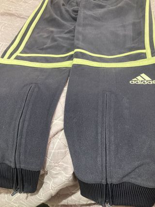 Chándal Adidas Negro y Amarillo