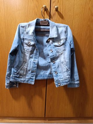 Chaqueta vaquera niña 9/10 años