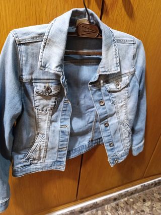 Chaqueta vaquera niña 9/10 años