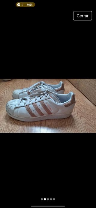 Adidas Superstar Blancas y Rosas