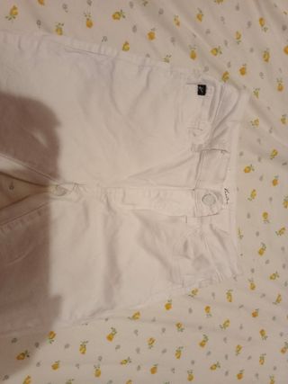 Pantalón vaquero KanCan blanco Talla M