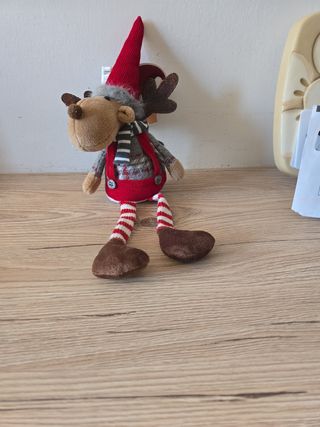 Renna Natalizia Gambe Molli Kasanova 30cm