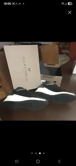 Deportivas Martinelli Cuña Talla 38