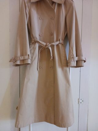 Trench vintage color avorio 