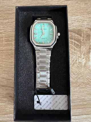 Reloj Curren Cuadrado Esmeralda