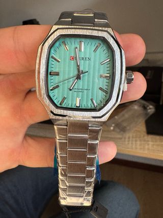 Reloj Curren Cuadrado Esmeralda