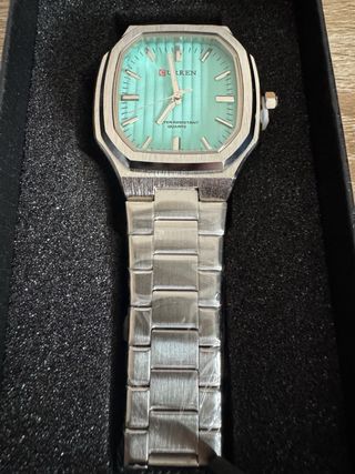 Reloj Curren Cuadrado Esmeralda