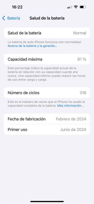 iPhone 15 negro 128Gb