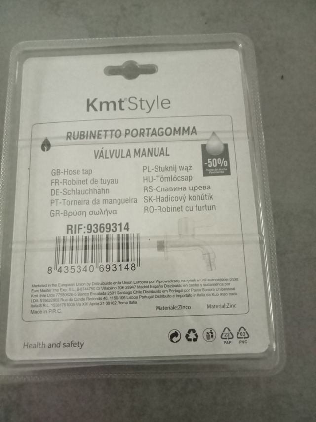 Grifo de manguera KmtStyle (Rubinetto portagomma).