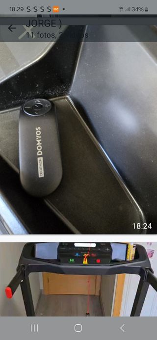 Cinta de andar Domyos RUN 100 ,