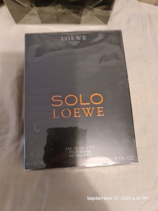 Loewe Solo Eau de Toilette para Hombre 125ml