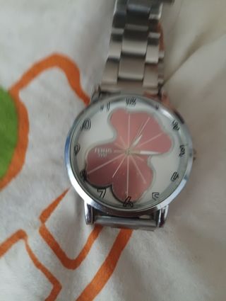 Reloj Tous Rosa y Plateado