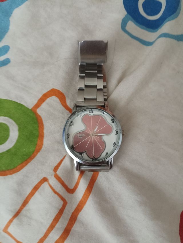 Reloj Tous Rosa y Plateado