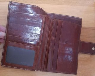 Billetero Piel Fina Diapiel Marrón Nuevo