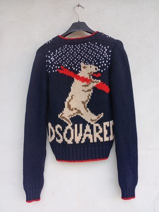 Dsquared2 Maglione Orso e Logo