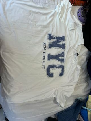 Camiseta NYC New York City Blanca