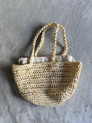 Bolso de mano Pull&Bear beige