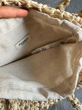 Bolso de mano Pull&Bear beige