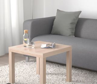 Mesa auxiliar Lack roble