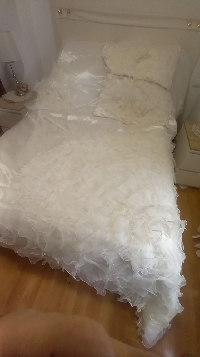 Edredón de Novia Blanco