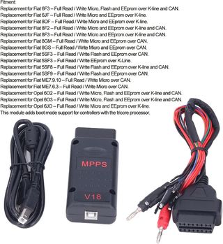 MPPS V18 Herramienta Escaneo Coche Chip ECU